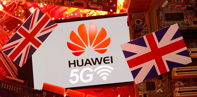 Imbas Sanksi AS, Inggris Setop Program Jaringan 5G Huawei