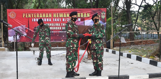 Tahun Ini, Mabes TNI Berkurban 21 Sapi Dan 7 Kambing