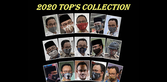 Pamer Koleksi Masker, Anies Baswedan: Masker Sudah Menjadi Bagian Ekspresi Diri