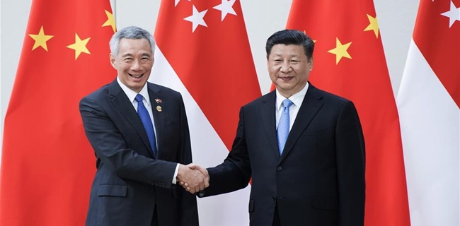 Presiden China Xi Jinping Ucapkan Selamat Atas Kemenangan PM Singapura, Siap Lanjutkan Kerja Sama