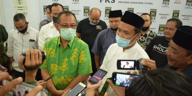 Temui DPW PKS Sumut, Akhyar Nasution Belum Tentu Dapat Dukungan Di Pilkada Medan 2020