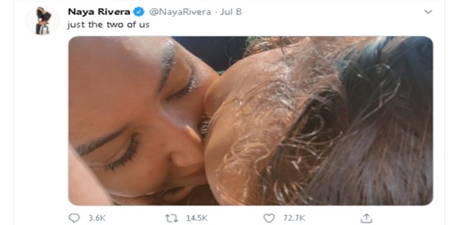 Aktris Glee Naya Rivera Dinyatakan Hilang Saat Berenang, Sang Anak Tertinggal Sendirian Di Perahu