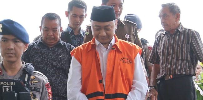 Bupati Nonaktif Lampung Utara Agung Ilmu Mangkunegara Divonis 7 Tahun Penjara