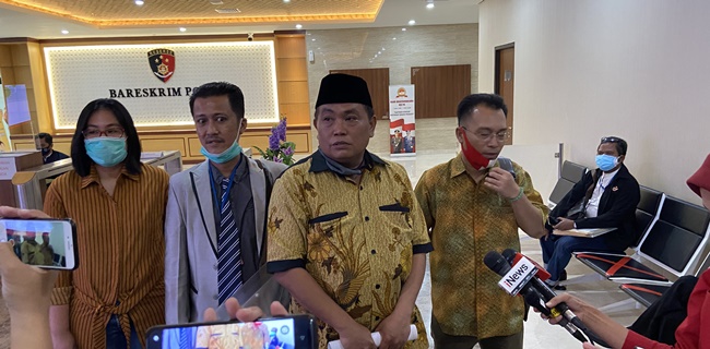 Arief Poyuono Dan Iwan Sumule Resmi Laporkan Kuasa Hukum Djoko Tjandra Dan Kepala PN Jaksel Ke Bareskrim Polri