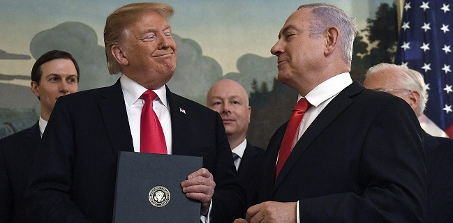 Mantan Parlemen Israel Ungkap Donald Trump Telah Hentikan Rencana Aneksasi Tepi Barat