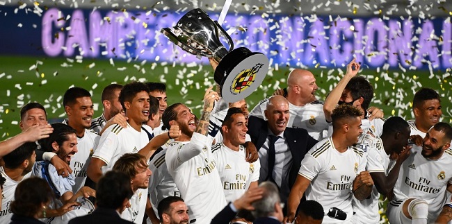 Dihiasi Sejumlah Penalti Kontroversial, Real Madrid Kembali Juarai La Liga Spanyol