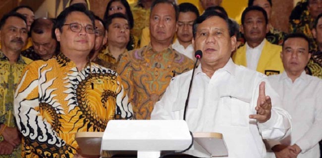 Bacaan Pengamat, Pertemuan Airlangga-Prabowo Pra Kondisi Pertarungan Pilpres 2024