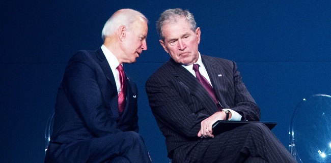 Alumni Pejabat Pemerintahan George Bush Bersatu Dukung Joe Biden Demi Gulingkan Donald Trump