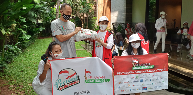 Relawan Anak Bangsa Dan Pertiwi Indonesia Gotong-royong Bantu Masyarakat Terdampak Krisis Corona