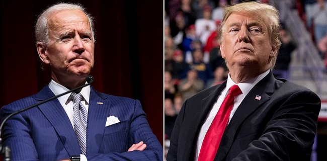 Jelang Pilpres AS 2020, Joe Biden Dan Donald Trump Lomba Galang Dana Kampanye
