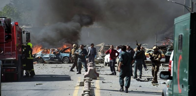 Serangan Bom Mobil Taliban Di Kantor Intelijen Afghanistan Tewaskan 11 Personel Keamanan, Puluhan Warga Sipil Luka-luka