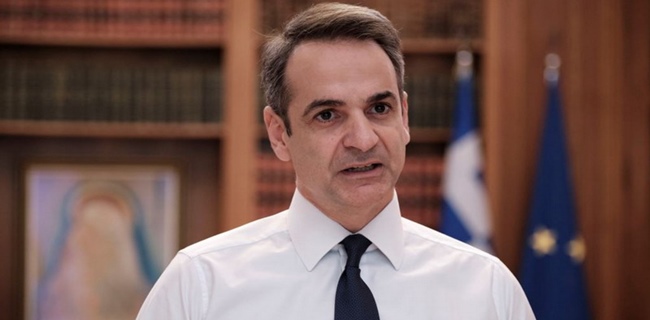 PM Yunani Kyriakos Mitsotakis Janji Akan Gratiskan Vaksin Covid-19 Untuk Semua Warga