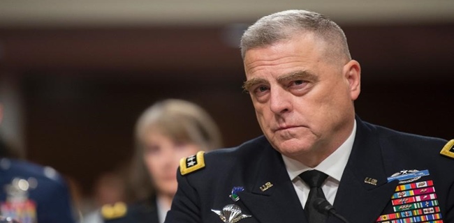 Jenderal Mark Milley: Militer Tidak Akan Terlibat Dalam Perselisihan Hasil Pemilu AS 2020