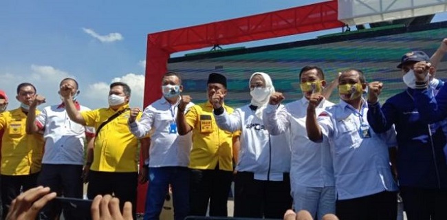 Deklarasikan Maju Di Pilkada Karawang 2020, Cellica: Izinkan Kami Lanjutkan Perjuangan