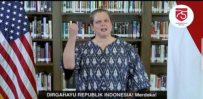 HUT RI Ke-75, Kedutaan Besar AS Tegaskan Indonesia - Amerika Miliki Kesamaan Landasan Demokrasi