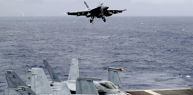 Jelang Latihan Militer AS, China Kerahkan Jet Tempur Dan Kapal Perang Ke Kepulauan Spratly