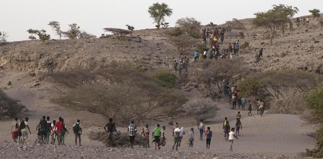 Dalih Cegah Penyebaran Covid-19 Ribuan Migran Ethiopia Di Yaman Diusir Paksa Pasukan Houthi