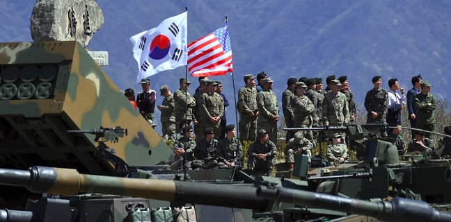 Covid-19 Tak Hentikan Latihan Gabungan Puluhan Ribu Tentara AS Dan Korea Selatan