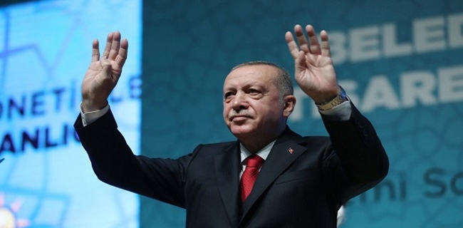 Kemelut Laut Mediterania, Erdogan: Mereka Mencoba Merompak Warisan Bizantium Dengan Dukungan Eropa
