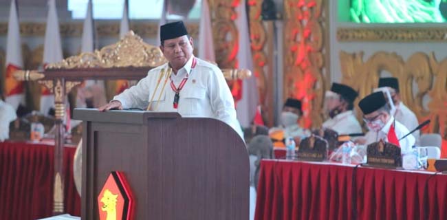 Pesan Prabowo Ke Kadernya: Kalian Jadi Politisi Harus Rebut Kursi Eksekutif Dan Legislatif!