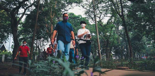 Gencar Revitalisasi Taman, Anies Ajak Masyarakat Sumbang Saran