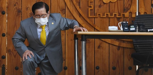 Pemimpin Sekte Yang Menyebut Virus Corona Sebagai Kiriman Iblis Ditangkap Otoritas Korea Selatan