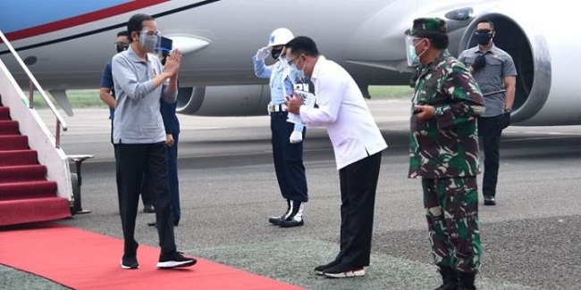 Kunker ke Bandung, Jokowi Tinjau Langsung Uji Klinis Vaksin Covid-19