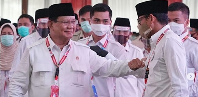 Prabowo Kembali Pimpin Gerindra, Sandiaga Uno: InsyaAllah Amanah