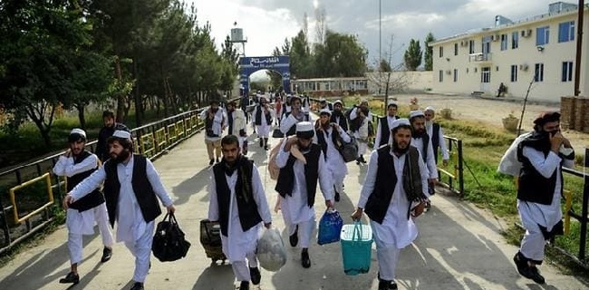 Gencatan Senjata Berlangsung Mulus, Afghanistan  Bebaskan Ratusan Tahanan Taliban