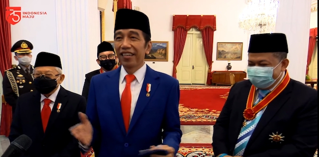 Jawab Polemik Penghargaan Fahri Hamzah Dan Fadli Zon, Jokowi: Inilah Negara Demokrasi