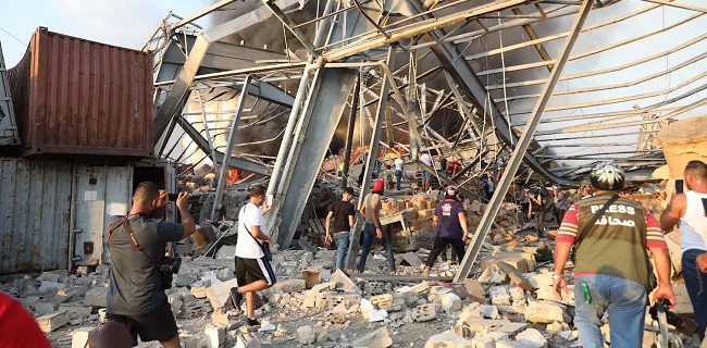Hancur Karena Ledakan Beirut, Lebanon Juga Harus Hadapi Lonjakan Infeksi Covid-19