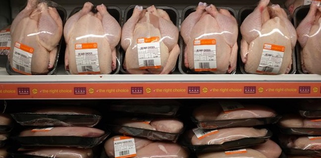 Terkontaminasi Virus Corona, Daging Ayam Beku Brasil Diblokir Hong Kong
