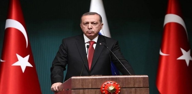 Erdogan Bersama Seluruh Jajaran Pemerintah Turki Kirimkan Doa Untuk Seluruh Warga Lebanon