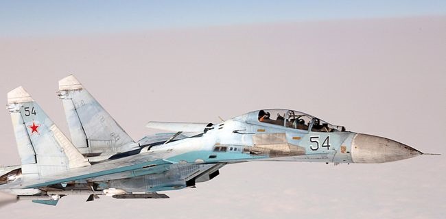 Jet Tempur Rusia Cegat Dua Pesawat Pengintai AS Di Atas Laut Hitam