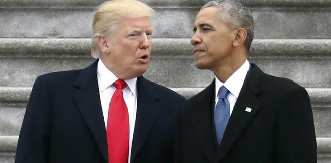 Obama: Trump Adalah Presiden Modern AS Yang Terang-terangan Mencegah Orang Untuk Memilih