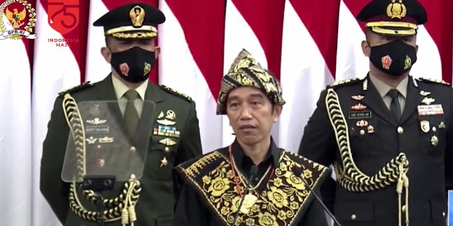 Jokowi Puji Kerja Cepat MPR, DPR, Dan DPD Dalam Membajak Momentum Krisis