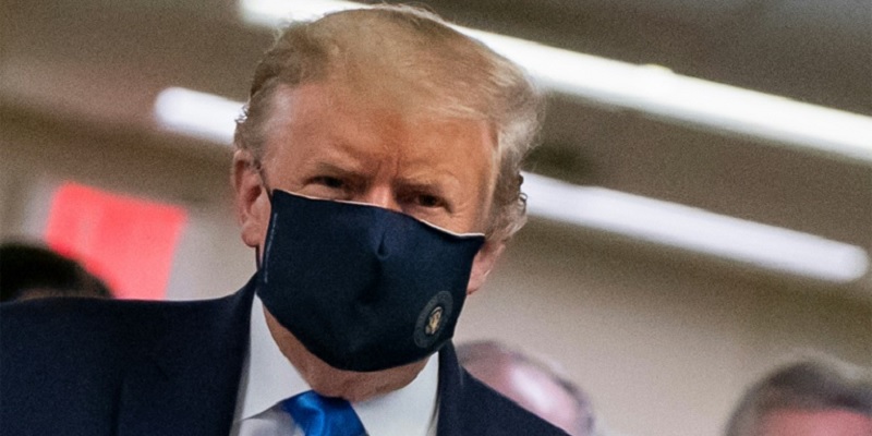<i>Ogah</i> Disalahkan, Trump Klaim Pandemi Corona Di AS Terkendali
