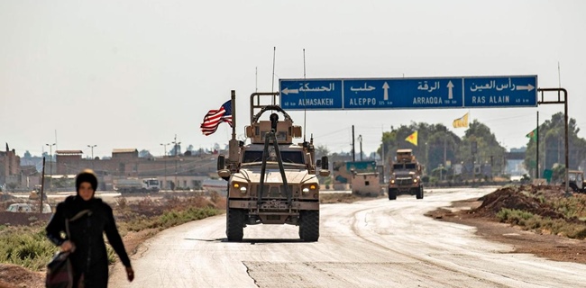 Bentrok Pasukan Amerika dan Rusia Di Timur Laut Suriah Makin Tinggi, Empat Tentara AS Luka Gegar Otak