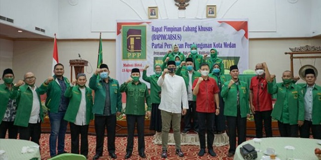 Galang Dukungan, Bobby Nasution Paparkan Visi Misi Di Hadapan Kader PPP Medan