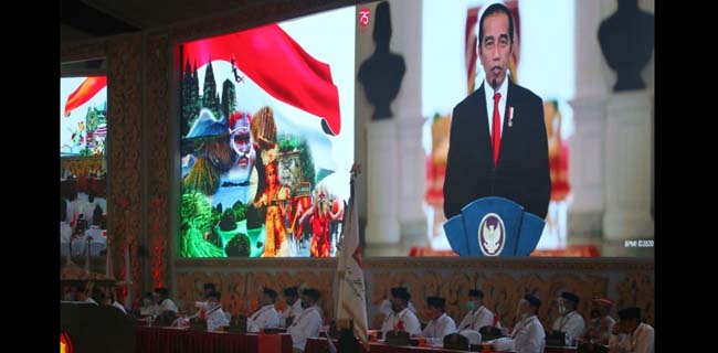 Di Hadapan Prabowo Subianto, Jokowi Singgung Lumbung Pangan Nasional Hadapi Krisis Pangan