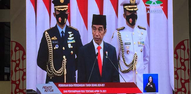 Tahun 2021, Jokowi Pede Ekonomi Indonesia Tumbuh Di Angka 5,5 Persen