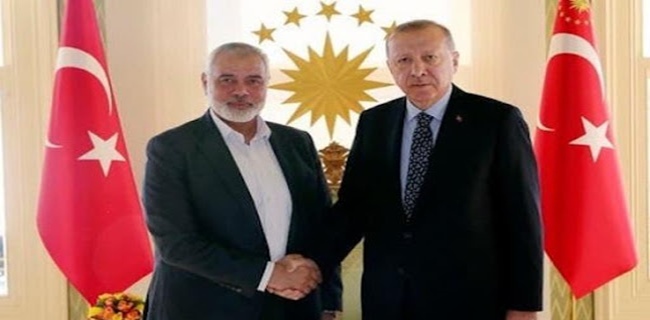 Kecam Pertemuan Erdogan Dan Hamas, AS Tidak Ingin Rakyat Palestina Dirugikan