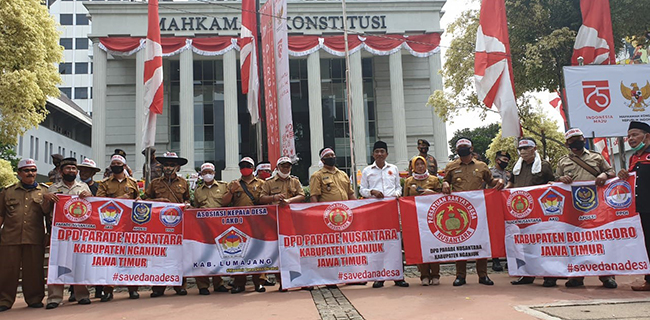 Parade Nusantara Datangi Mahkamah Konstitusi Lakukan Perbaikan Gugatan Uji Materi UU 2/2020