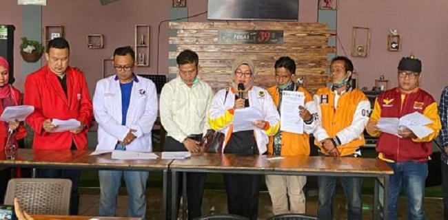 Punya Kesamaan Visi, Koalisi 7 Partai Non-Parlemen Bakal <i>All Out</i> Dukung Dadang-Sahrul Di Pilbup Bandung 2020