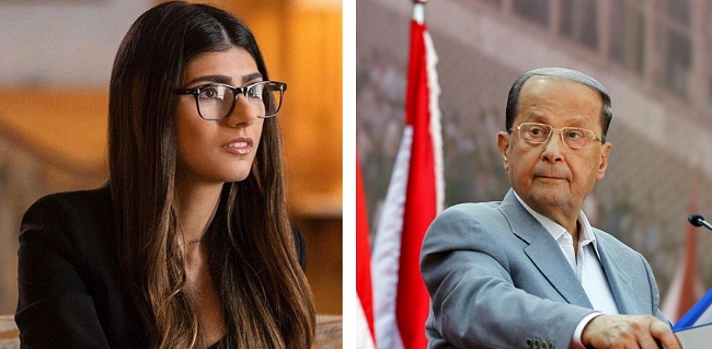 Presiden Lebanon Blok Akun Instagram Mia Khalifa, Warga Net: Apakah Anda Tidak Punya Pekerjaan?