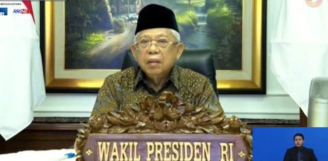 Tutup Aksi Nasional Pencegahan Korupsi, Maruf Amin: Hindarkan Virus Korupsi Dan Covid-19<i>!</i>