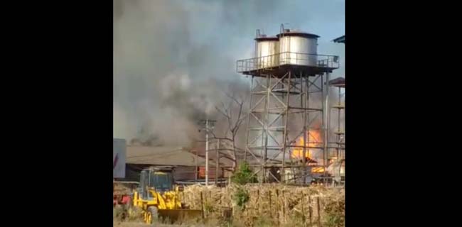Mirip Dengan Lebanon, Pabrik Bioetanol Di Mojokerto Meledak