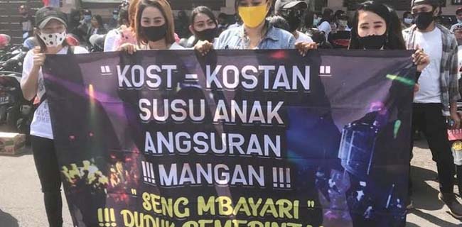 Didemo Pekerja Hiburan Malam, Pemkot Surabaya Tolak Buka Tempat Rekreasi Umum