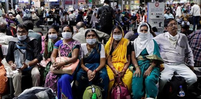 Peneliti: 40 Persen Orang India Akan Terpapar Covid-19 Pada Akhir Tahun Ini