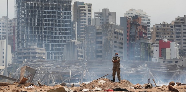 Ledakan Beirut, WHO Dan AS Kirim Bantuan Kemanusiaan Senilai Rp 470 Miliar Ke Lebanon